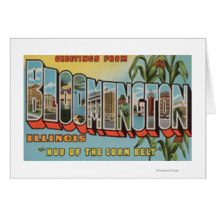 Bloomington, Illinois - Large Letter Scenes 2