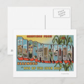 Bloomington, Illinois - Large Letter Scenes 2 Briefkaart (Voorkant / Achterkant)