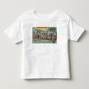 Bloomington, Illinois - Large Letter Scenes 2 Kinder Shirts