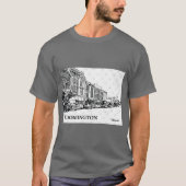 Bloomington Illinois T-shirt (Voorkant)