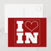 Bloomington (IN) Uitnodiging voor achterklep (Voorkant / Achterkant)