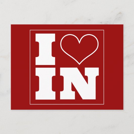 Bloomington (IN) Uitnodiging voor achterklep (Voorkant)