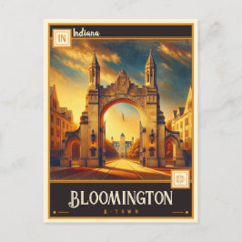 Bloomington, Indiana | Briefkaart