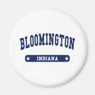 Bloomington Indiana College Style t shirten Magneet
