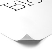 Bloomington-kaart - Indiana - Poster voor stadskaa (Hoek)