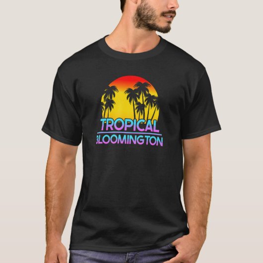 Bloomington Minnesota Funny Ironic Weather T-shirt (Voorkant)