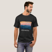 Bloomington Minnesota Mountain T-shirt (Voorkant volledig)