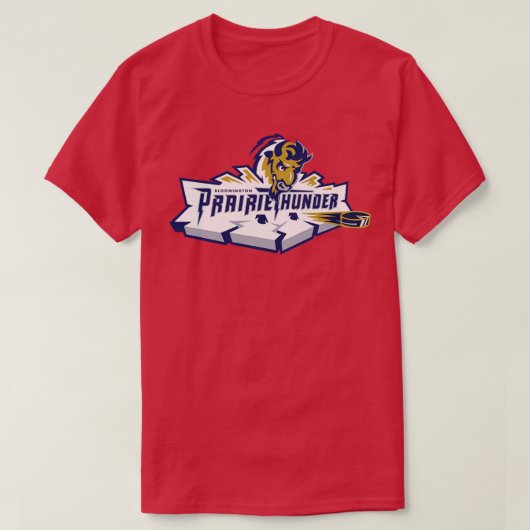 Bloomington Prairie Thunder 1 T-shirt (Design voorkant)