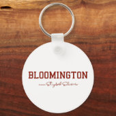 Bloomington Sleutelhanger (Voorkant)