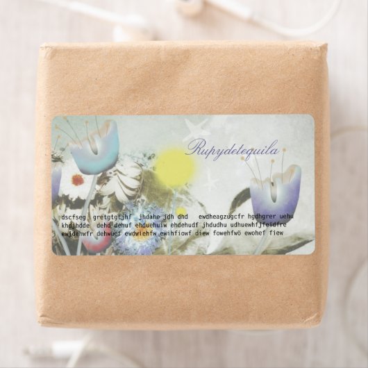 Bloomlabel Etiket (Insitu)