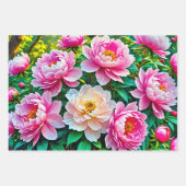 Bloompenselen Inpakpapier Vel (Voorkant)