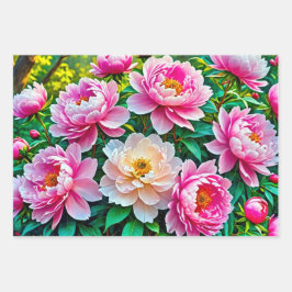 Bloompenselen Inpakpapier Vel