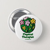 Blooms 1 PT Ronde Button 5,7 Cm (Voorkant /achterkant)