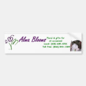 Blooms Banner Bumpersticker (Voorkant)
