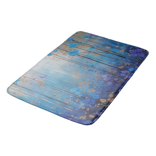 Blooms & Bliss: Waterverf Droomdouche Badmat (Gekanteld)