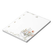 Blooms Book Botanische Lijnkunst Notitieblok (Linkerzijde)