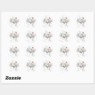Blooms Book Botanische Lijnkunst Stickers