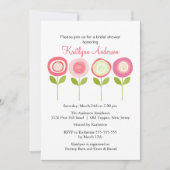 Blooms Bridal Shower Kaart (Voorkant)