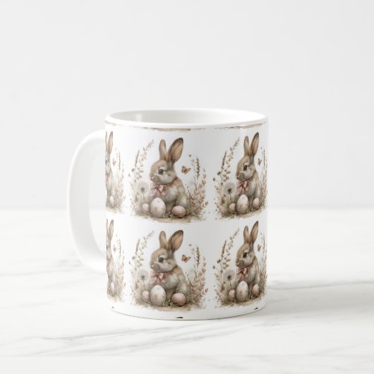 Blooms & Bunnies: Waanzinnig Pasen Koffiemok (Voorkant links)