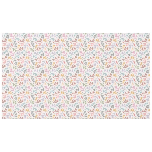 Blooms en bloesems Floral Tafelkleed (Voorkant (Horizontaal))