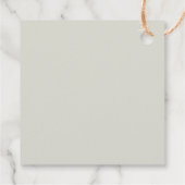  Blooms Floral Wedding Bedankjes Labels (Achterkant)