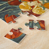 Blooms of Grace:  Tulpenschoonheid Legpuzzel (Zijkant)