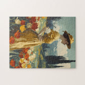 Blooms of Grace:  Tulpenschoonheid Legpuzzel (Horizontaal)