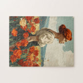 Blooms of Grace:  Tulpenschoonheid Legpuzzel (Horizontaal)