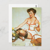 Blooms omhoog briefkaart (Voorkant / Achterkant)