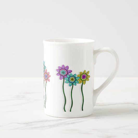 Blooms Tea Cup Porselein Kop (Rechts)