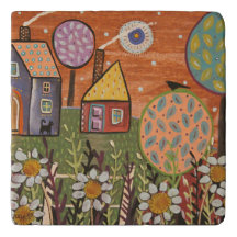 Blooms Trivet van Karla Gerard