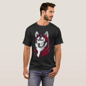 Bloomsburg Huskies T-shirt (Voorkant volledig)