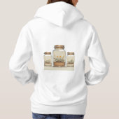 Bloomscape in flessen hoodie (Achterkant)