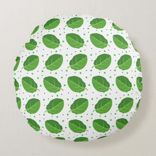 Bloomsdale Rond Kussen (Voorkant)