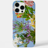Bloomshell iPhone 16 Plus Hoesje – Bloemen (Achterkant)