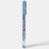 Bloomshell iPhone 16 Plus Hoesje – Bloemen (Achterkant / Rechts)