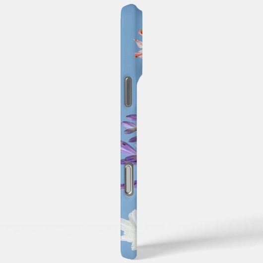 Bloomshell iPhone 16 Plus Hoesje – Bloemen (Achterkant / Rechts)