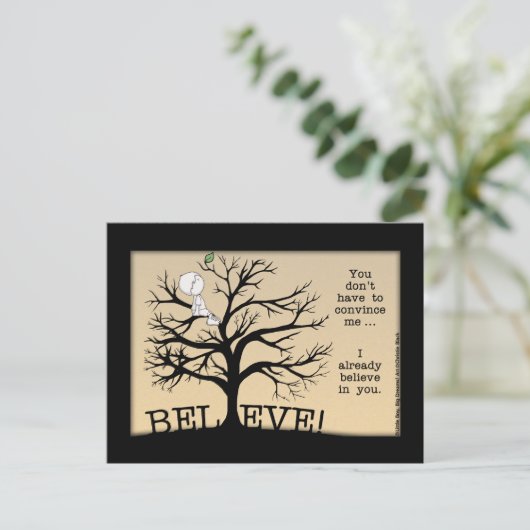 Bloomstructuur Briefkaart (Staand voorkant)