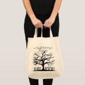 Bloomstructuur Tote Bag (Voorkant (product))