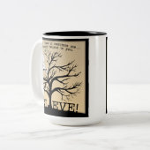 Bloomstructuur Tweekleurige Koffiemok (Voorkant links)