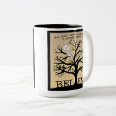 Bloomstructuur Tweekleurige Koffiemok (Voorkant rechts)