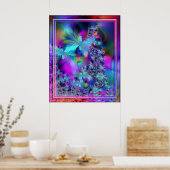 Bloomvariatie 2 van vlinderbloemigen poster (Keuken)