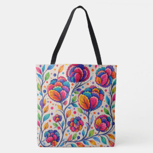 Bloomwave Tapijt Tote Bag