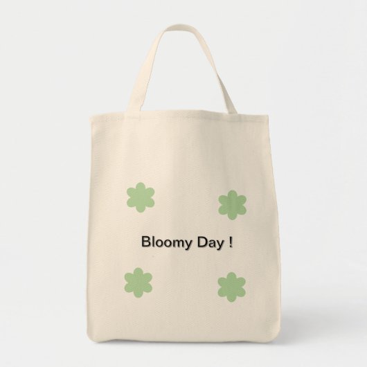 Bloomy Day ! Tote Bag (Voorkant)