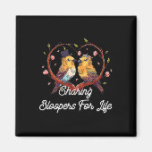 Bloopers voor het leven delen - bruiloft en grappi magneet (Voorkant)