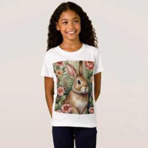 Bloos Bloemen en Konijnen Dromen Kids T-Shirt