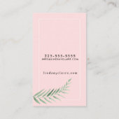 Bloos Botanische Visitekaartjes (Achterkant)