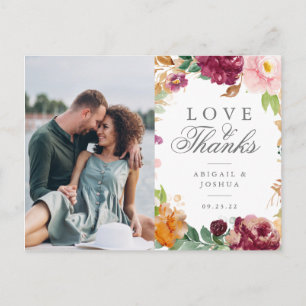 Bloos Bourgondië het BloemenHuwelijk van de Foto u Briefkaart