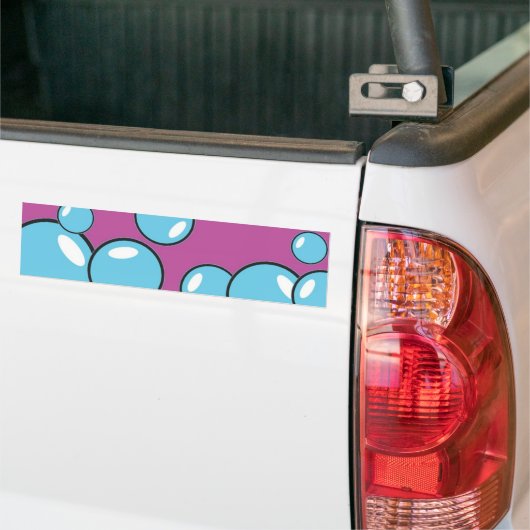 Bloos Bubbles Bumpersticker (Op Truck)