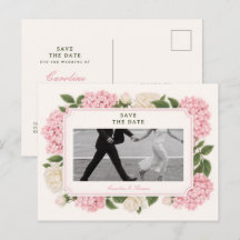 bloos zachte Roze bloesem chic save the date